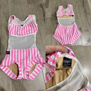EUC Kandi Kouture Dance Leotard Child Small